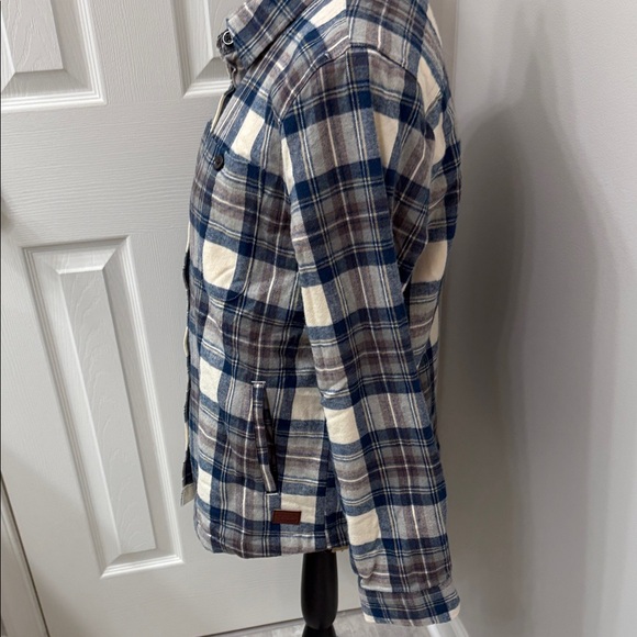 L.L. Bean Women’s  Scotch Plaid Sherpa Shirt/Jacket, New - Picture 2 of 8